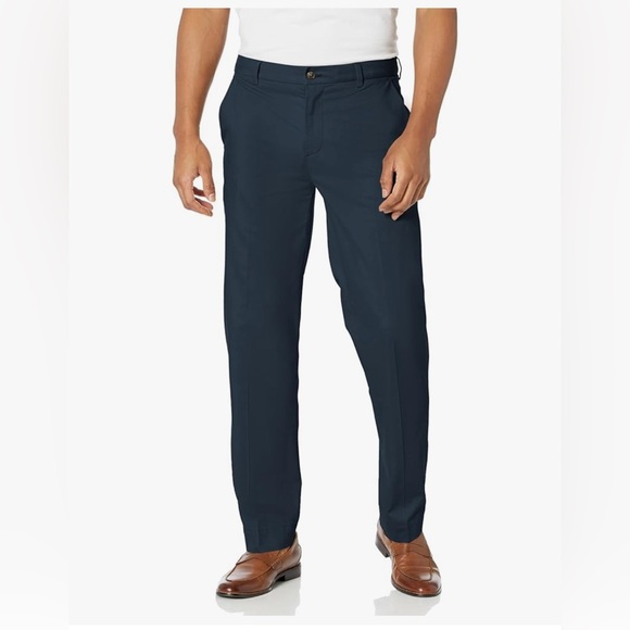 Brooks Brothers Advantage Chino Clark Classic Navy 34x29 - Picture 1 of 6